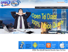 Tablet Screenshot of opentelbd.com